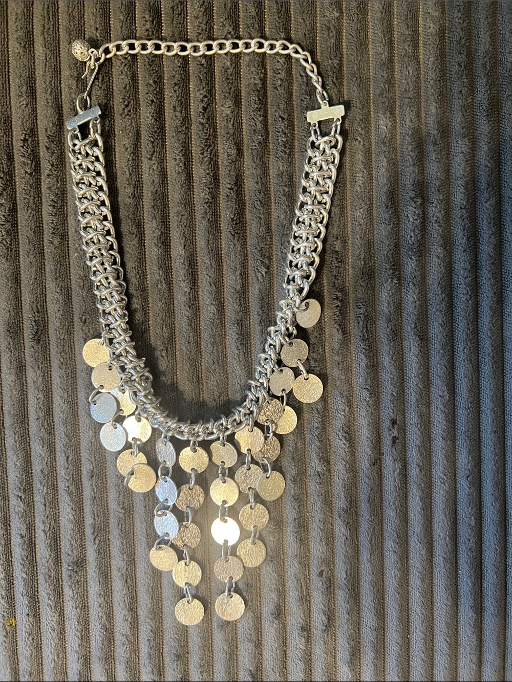 Vintage Sarah Coventry Pyramid Treasure Statement Necklace -1971